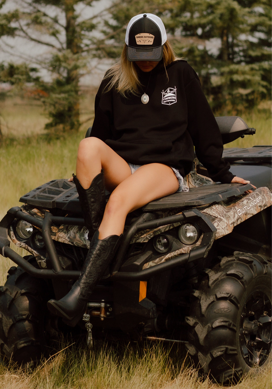 Charcoal Black Hoodie