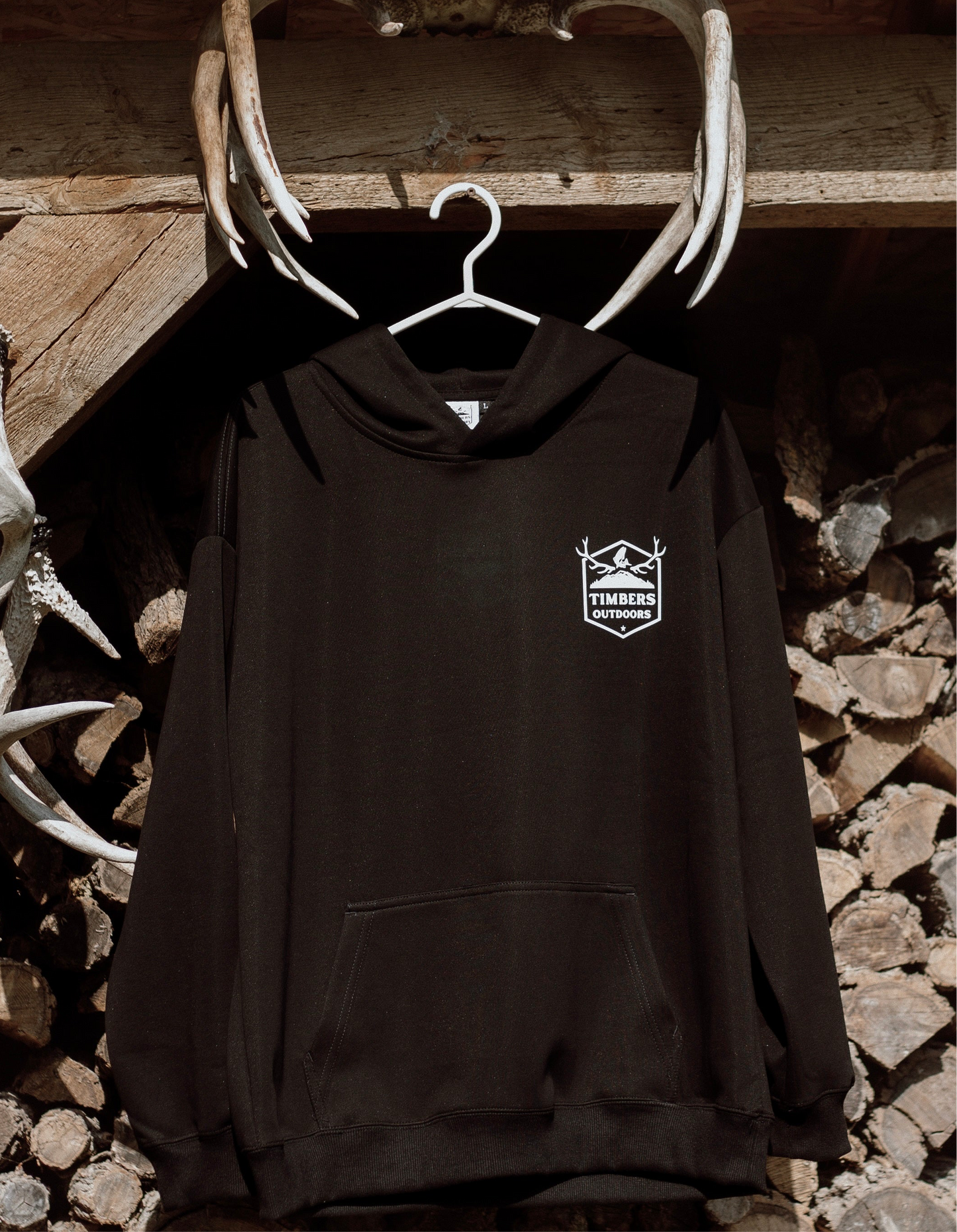 Charcoal Black Hoodie