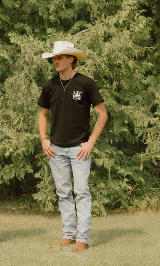 Charcoal Black Tee